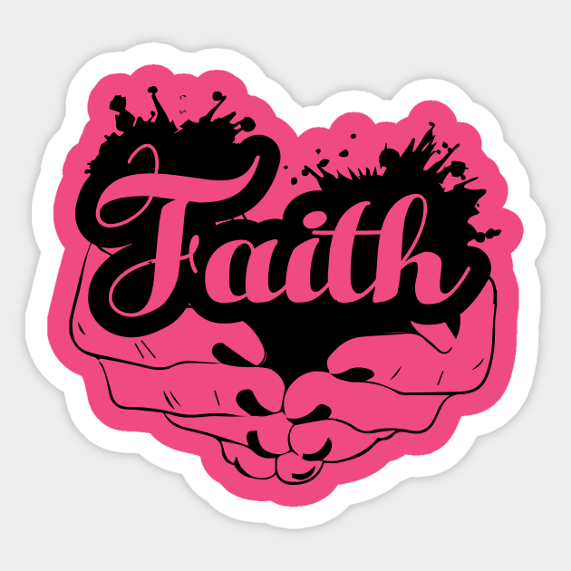 His gift of FAITH Sticker by The ChamorSTORE